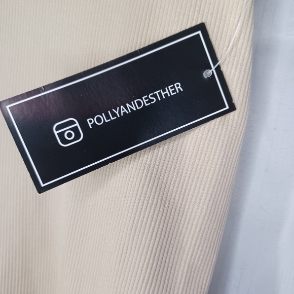 Just Polly Polly and Esther short sleeve ribbed bodysuit NWT - Picture 2 of 8